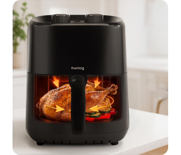Huslog Air Fryer AirStorm 1400W 3,5L - 1596767 - zdjęcie 5